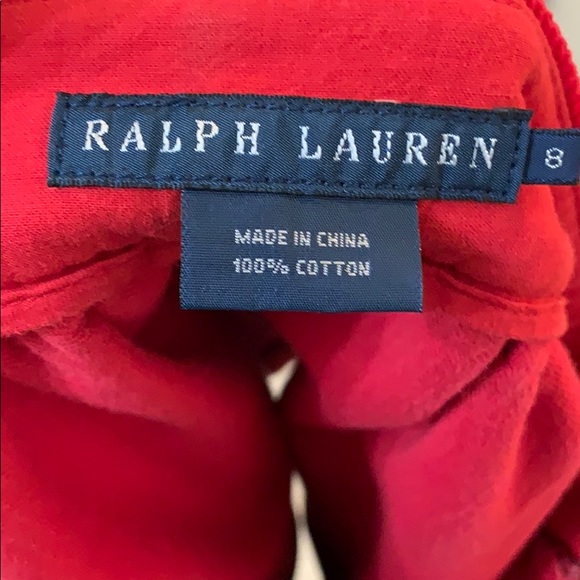 Ralph Lauren Red Courdary Short Circle Skirt - Picture 6 of 7